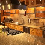 speckled kitchen counters